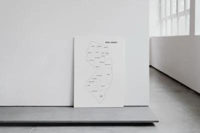 New Jersey Counties Map Printable, Blank & Labeled, Geography Worksheet