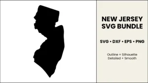 New Jersey SVG Bundle, Cut Files for Cricut & Silhouette, DXF EPS PNG