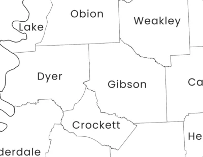 tennessee-counties-map-printable-labeled-zoom-detail Tennessee Counties Map Printable, Blank & Labeled, Geography Worksheet