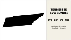tennessee-svg-bundle Tennessee SVG Bundle, Cut Files for Cricut & Silhouette, DXF EPS PNG