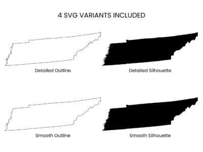 tennessee-svg-bundle-included-svg-variants-info Tennessee SVG Bundle, Cut Files for Cricut & Silhouette, DXF EPS PNG