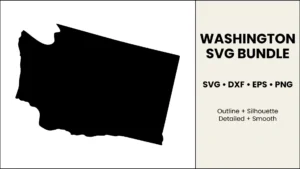 washington-svg-bundle Washington SVG Bundle, Cut Files for Cricut & Silhouette, DXF EPS PNG