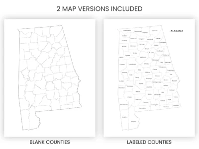 alabama-counties-map-printable-blank-labeled-included-map-versions-info Alabama Counties Map Printable, Blank & Labeled