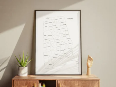alabama-counties-map-printable-labeled-study-table-frame Alabama Counties Map Printable, Blank & Labeled