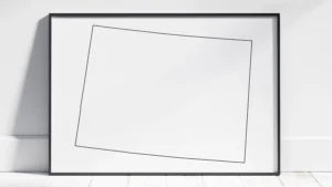 Colorado Blank Outline Map Printable, State Outline, JPG PDF PNG