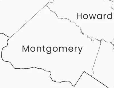 maryland-counties-map-printable-light-zoom-detail Maryland Counties Map Printable, Labeled County Map, Light & Dark Styles