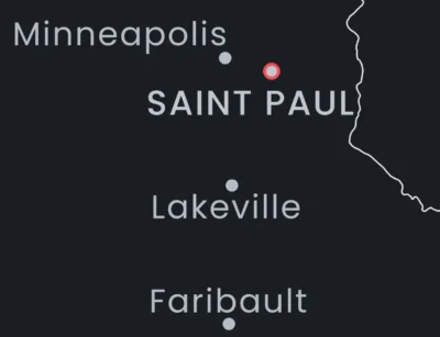 minnesota-cities-map-printable-dark-zoom-detail Minnesota Cities Map Printable, Labeled City Map, Light & Dark Styles