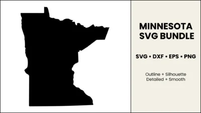 minnesota-svg-bundle-hero Minnesota SVG Bundle, State Cut Files, SVG DXF EPS PNG
