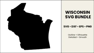 wisconsin-svg-bundle-hero Wisconsin SVG Bundle, State Cut Files, SVG DXF EPS PNG
