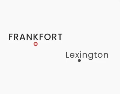 Kentucky Cities Map Printable, Labeled City Map, Light & Dark Styles