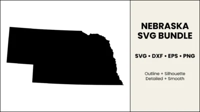 nebraska-svg-bundle-cut-file-hero Nebraska SVG Bundle, State Cut Files, SVG DXF EPS PNG
