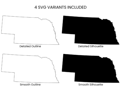 nebraska-svg-bundle-cut-file-included-svg-variants-info Nebraska SVG Bundle, State Cut Files, SVG DXF EPS PNG