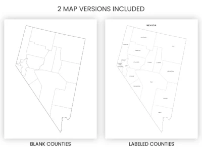 nevada-counties-map-printable-blank-labeled-included-map-versions-info Nevada Counties Map Printable, Blank & Labeled