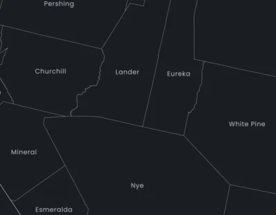 nevada-counties-map-printable-dark-zoom-detail Nevada Counties Map Printable, Labeled County Map, Light & Dark Styles