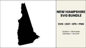 new-hampshire-svg-bundle-hero New Hampshire SVG Bundle, State Cut Files, SVG DXF EPS PNG