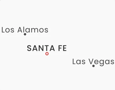 New Mexico Cities Map Printable, Labeled City Map, Light & Dark Styles