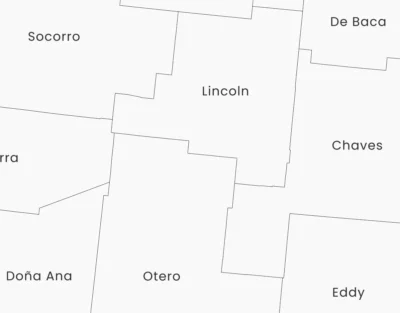 new-mexico-counties-map-printable-light-zoom-detail New Mexico Counties Map Printable, Labeled County Map, Light & Dark Styles