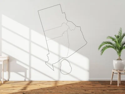Rhode Island Counties Map Printable, Blank & Labeled