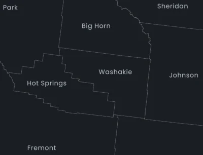 wyoming-counties-map-printable-dark-zoom-detail Wyoming Counties Map Printable, Labeled County Map, Light & Dark Styles